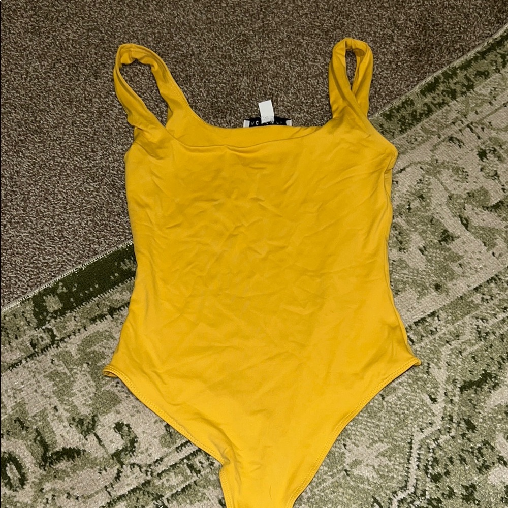 Yellow Bodysuit